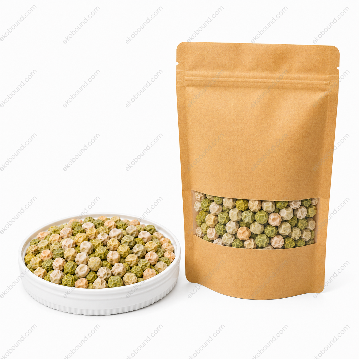 Ekobound Pea Microgreen Seeds (100g) | Premium Organic Non-GMO Seeds for Fresh Homegrown Microgreens